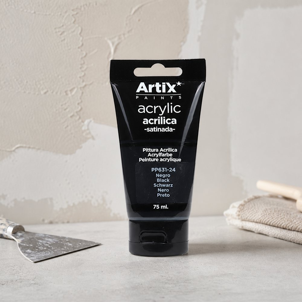 Pintura Acrílica Negro 75 Ml