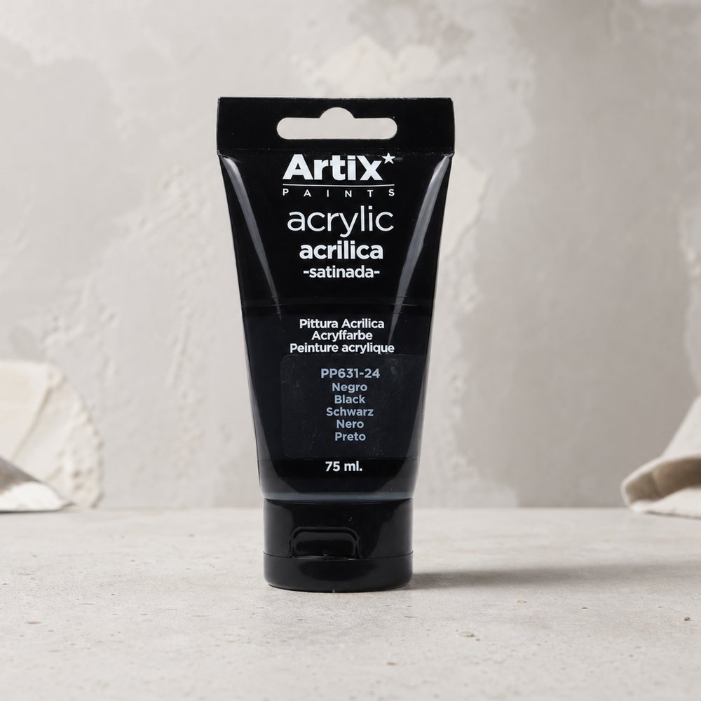 Pintura Acrílica Negro 75 Ml