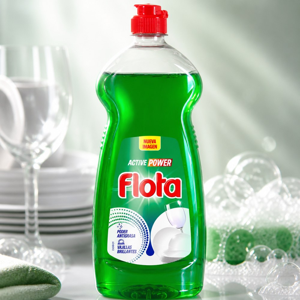Lavavajillas Líquido Flota Antigrasa – Limpieza Eficaz para Vajilla