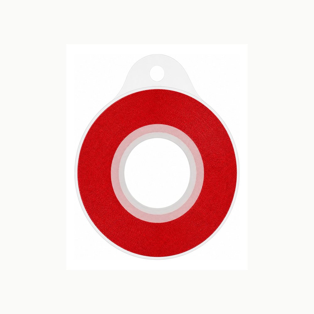 Cinta de Raso Rojo 0.7cm x 25m