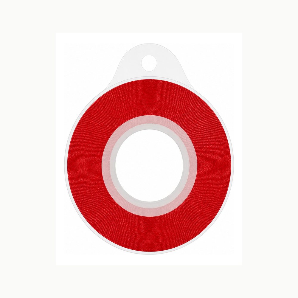 Cinta de Raso Rojo 0.7cm x 25m
