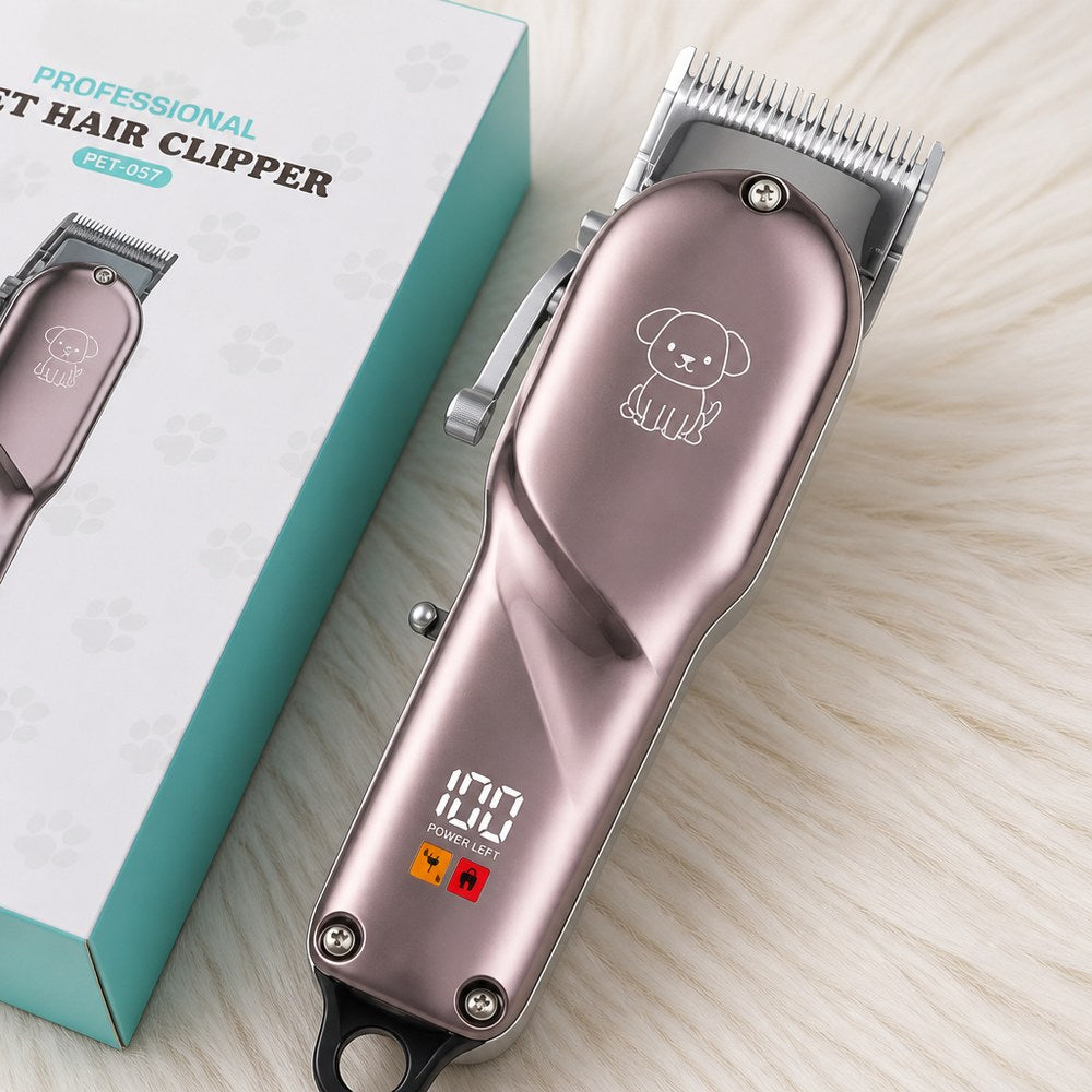 Cortapelos para Mascotas PRITECH PET-057 | Batería 1600mAh | Pantalla LED | Carga USB