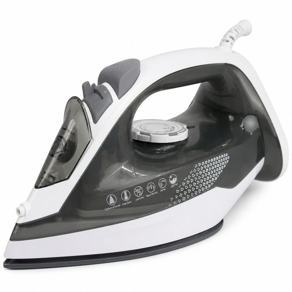 Extrahouse Steam Iron | Anti-Calc | Suitable for All Types of Fabric