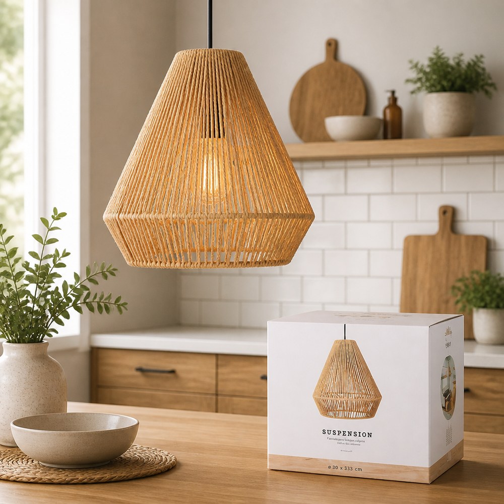 Pendant Lamp Shade | Rustic Style | Natural Materials