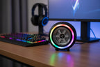 Altavoz Bluetooth 5W con Luces RGB | Batería 1200mAh | BT/USB/TF/FM/AUX