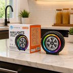 Altavoz Bluetooth 5W con Luces RGB | Batería 1200mAh | BT/USB/TF/FM/AUX