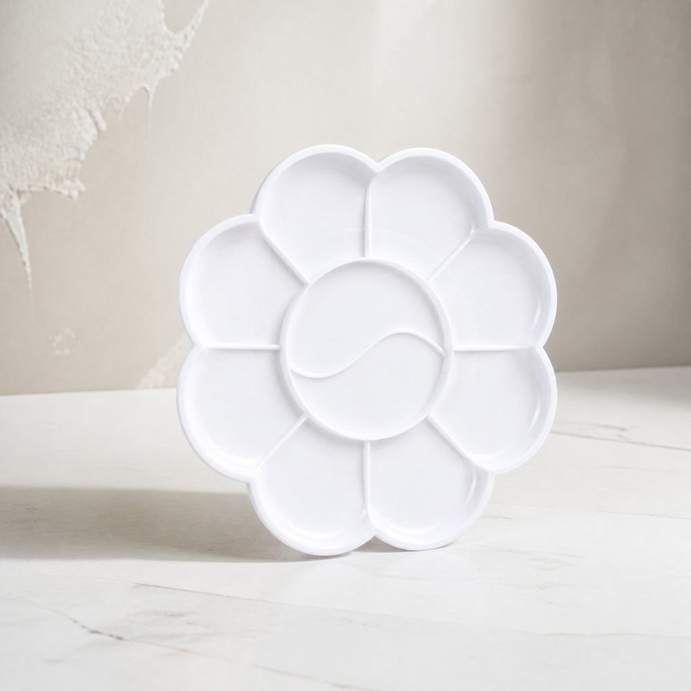 Paleta para Pintar de Flor