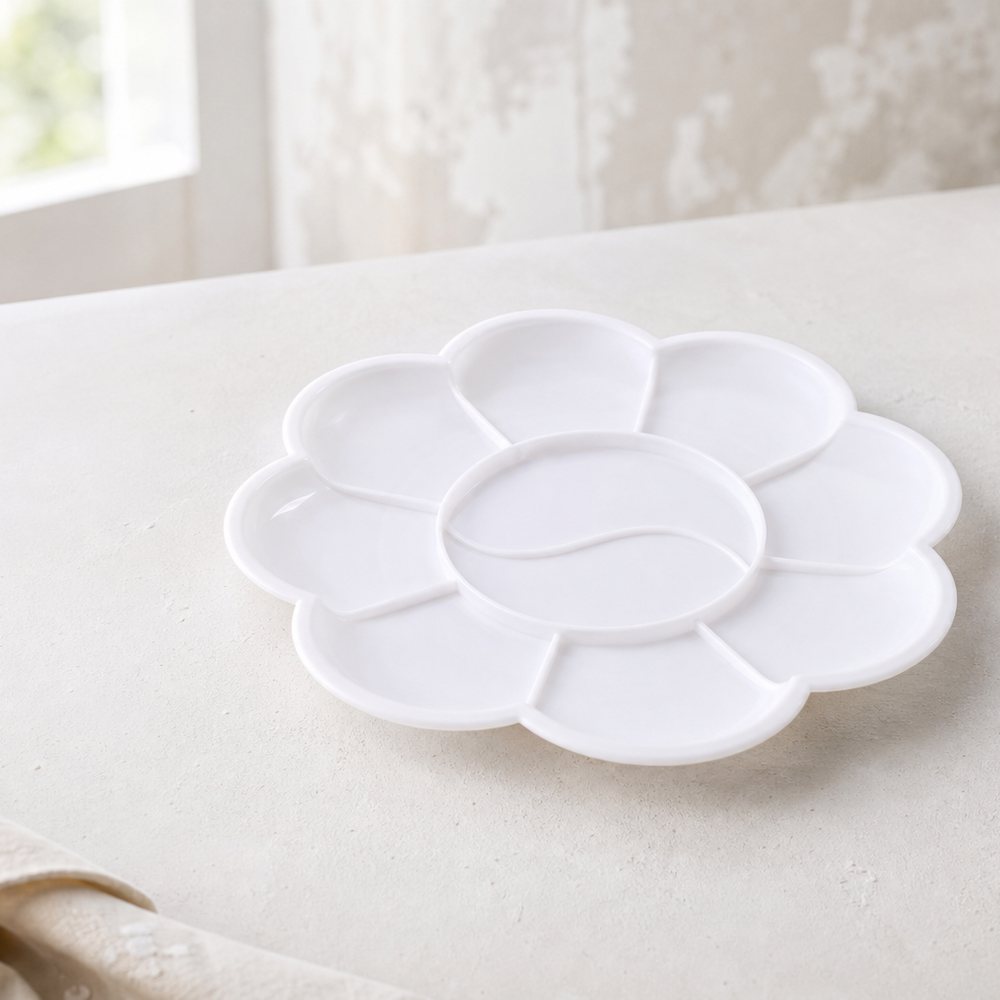 Paleta para Pintar de Flor