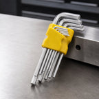 Medium flat-head hex key set