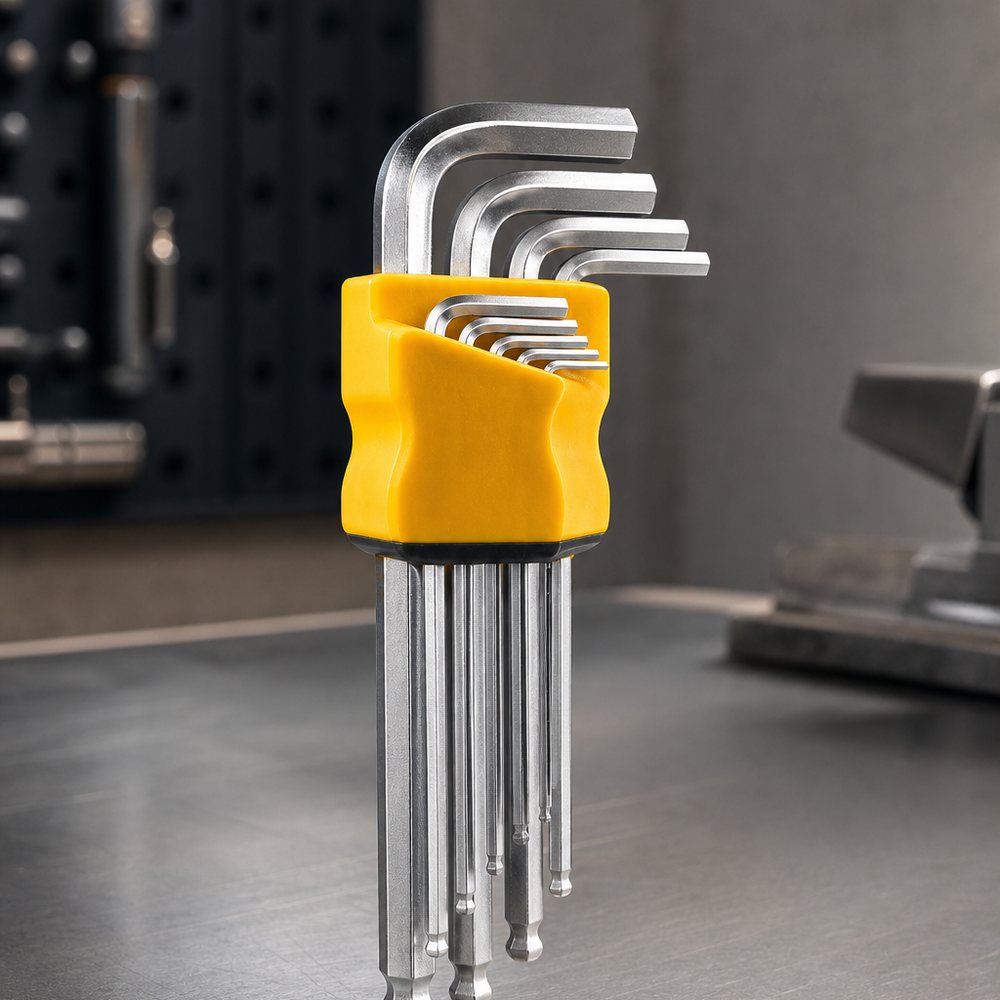 Medium ball-end Allen key set