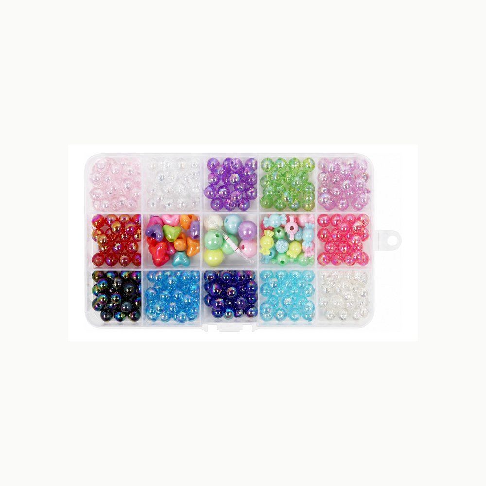 Set de cuentas para manualidades