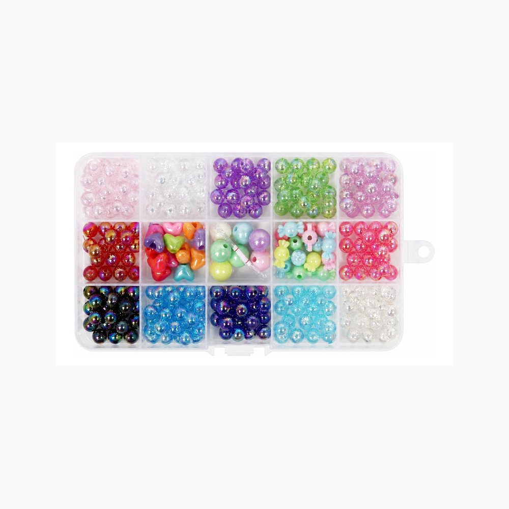 Set de cuentas para manualidades