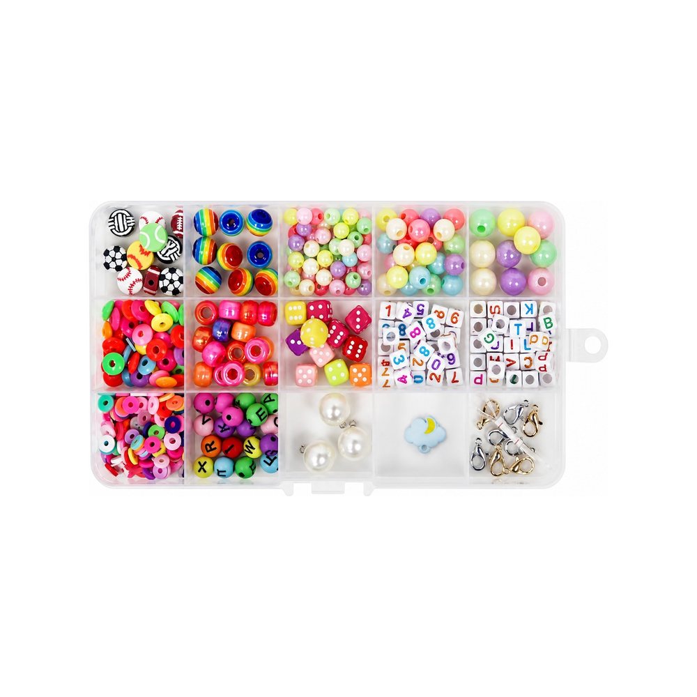 Set de cuentas para manualidades