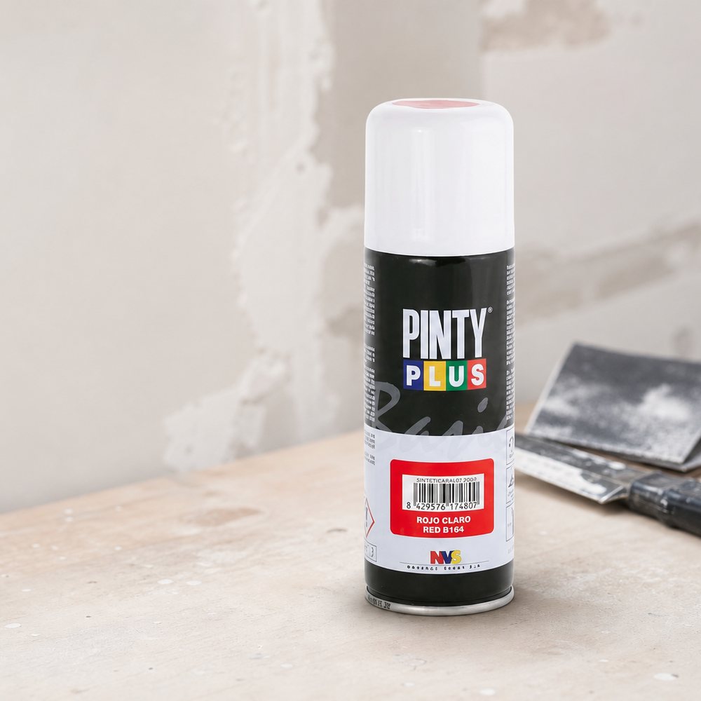Pintura Spray Rojo Claro 123 Pinty Plus