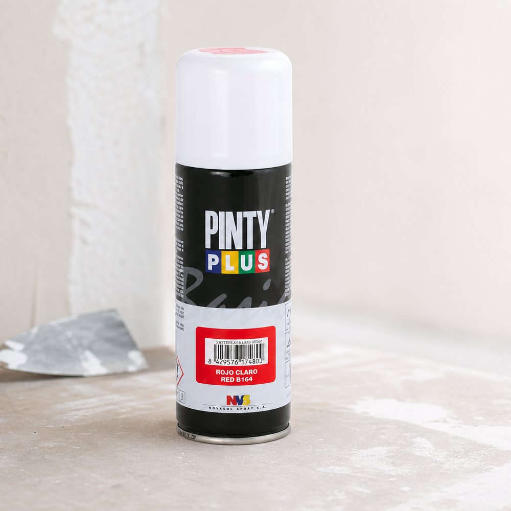 Pintura Spray Rojo Claro 123 Pinty Plus
