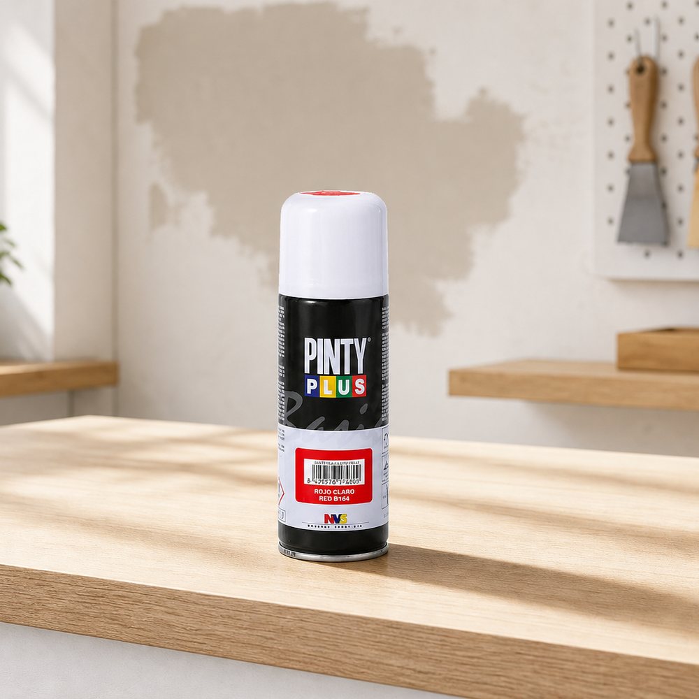 Pintura Spray Rojo Claro 123 Pinty Plus