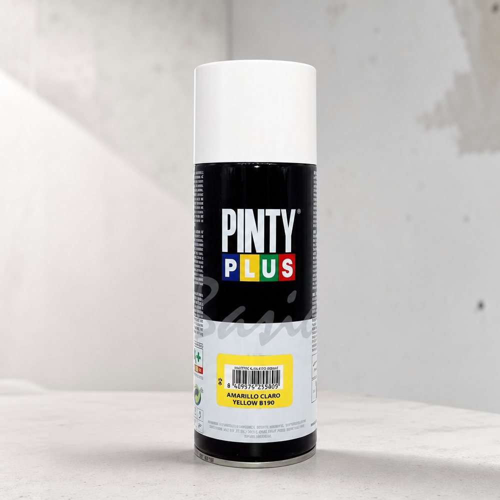 Pintura en Spray Amarillo Claro 126 Pinty Plus