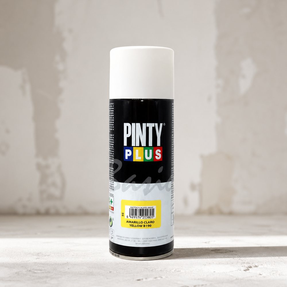 Pintura en Spray Amarillo Claro 126 Pinty Plus