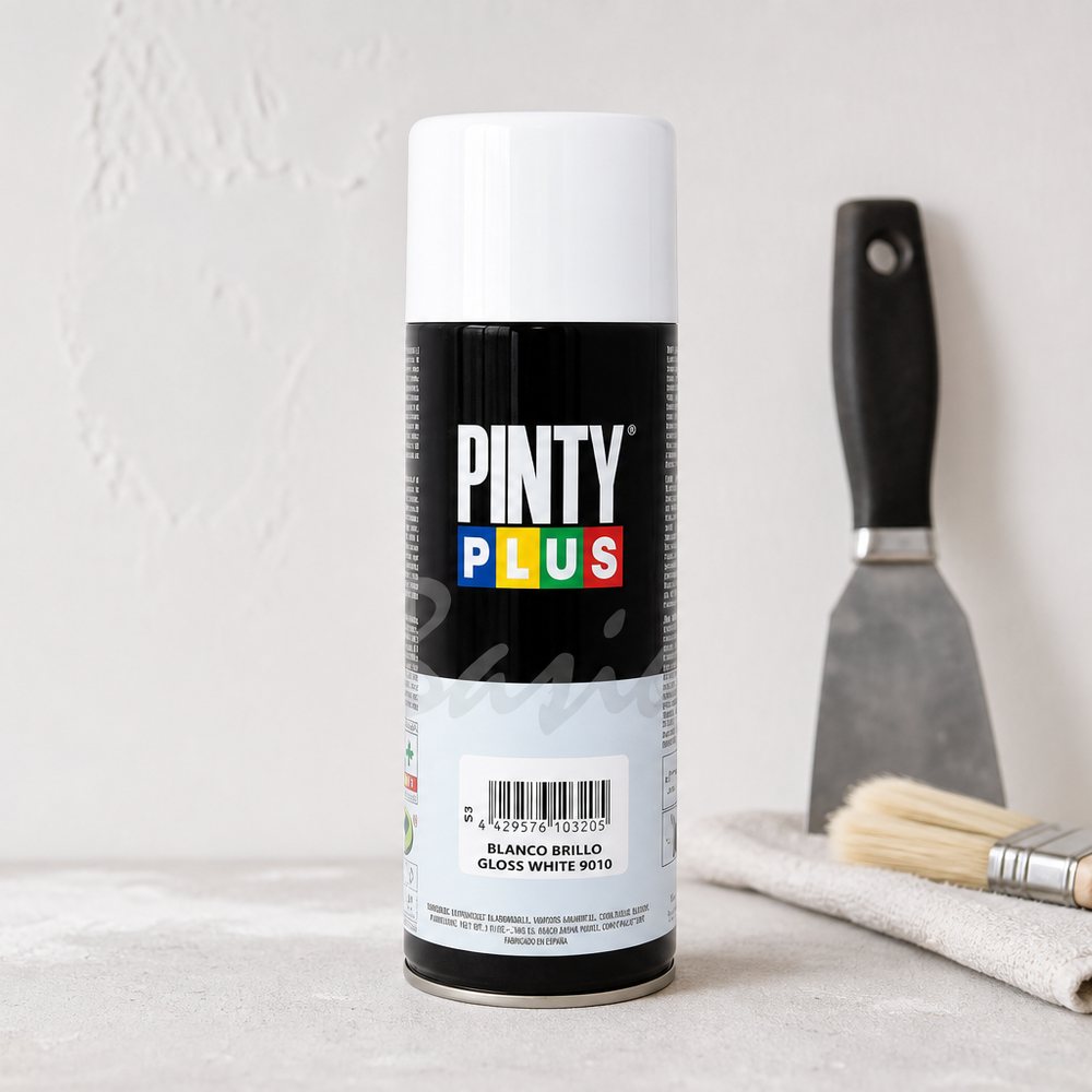 Pintura en Spray Pinty Plus Blanco Brillo