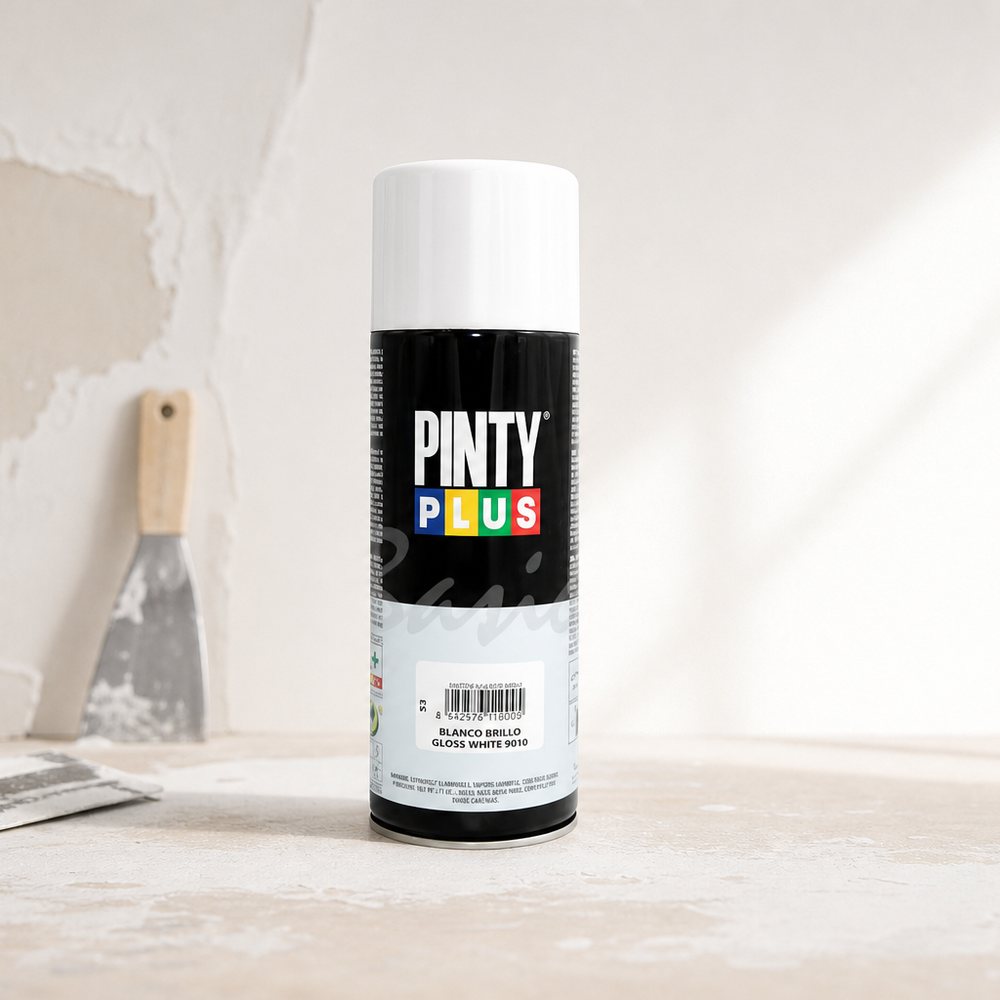 Pintura en Spray Pinty Plus Blanco Brillo