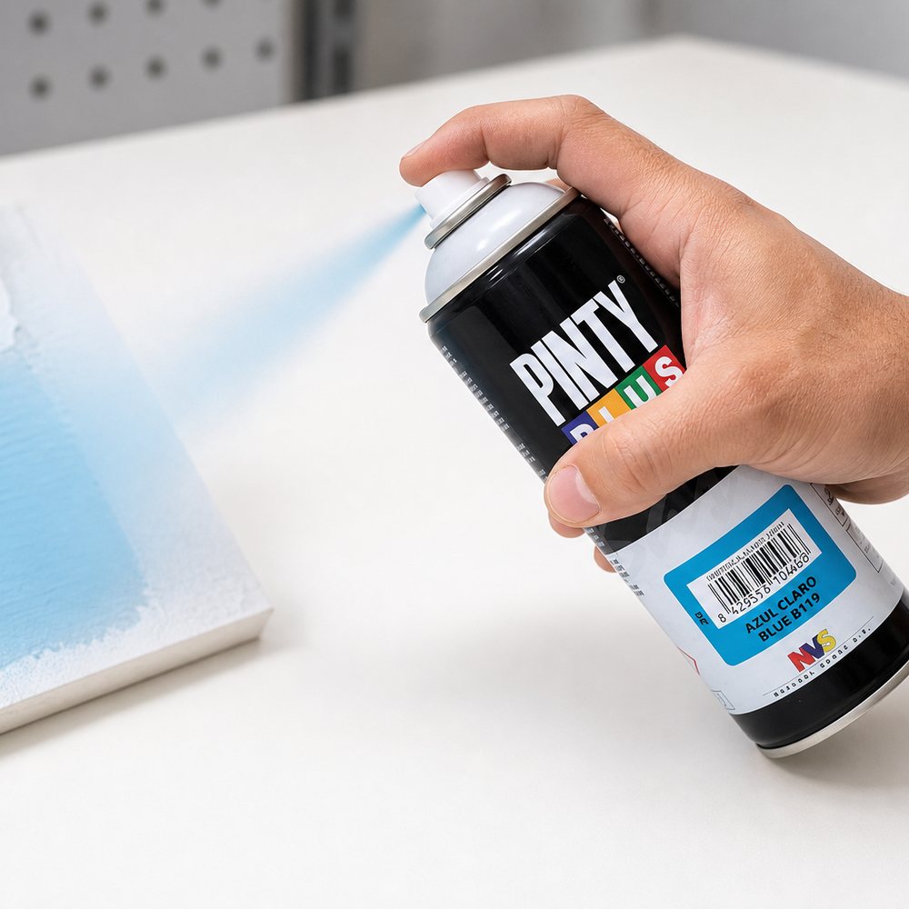 Pintura en Spray Azul Claro Pinty Plus