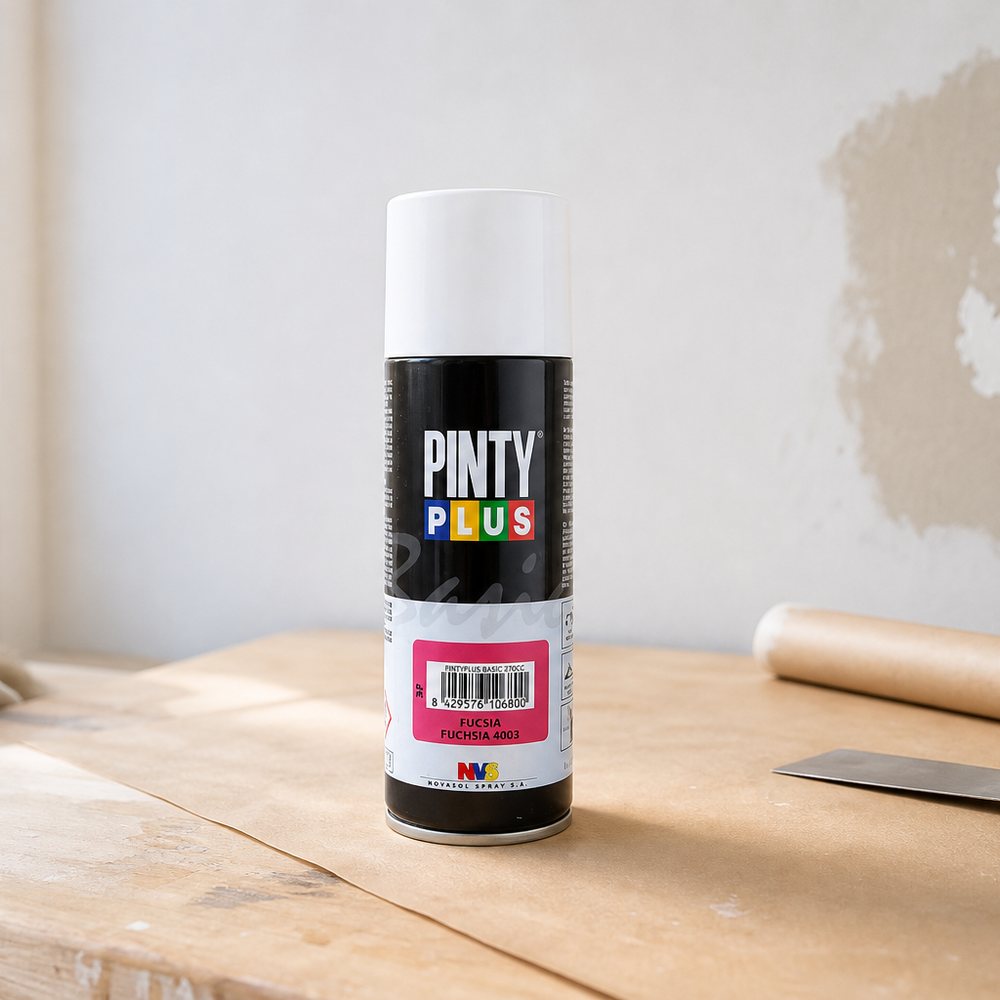 Spray Pinty Plus de Color Fucsia