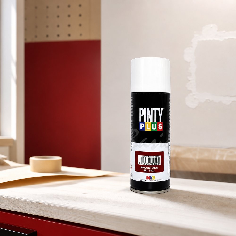 Pintura en spray rojo intenso 38