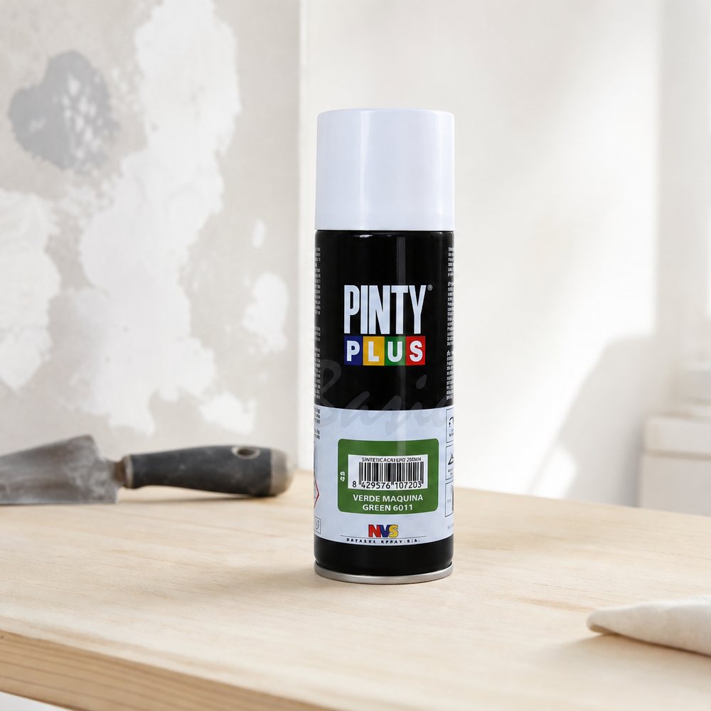 Pintura en Spray Verde Maquina Pinty Plus