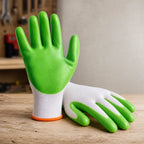 Guantes verdes de butilo de alta calidad