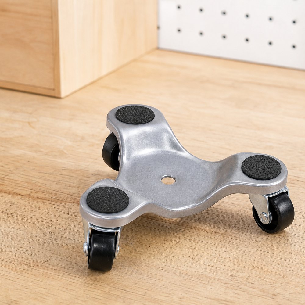 Transportador Triangular con Ruedas